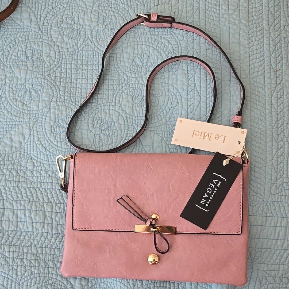 Pink Crossbody Bag